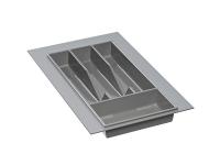 Лоток для столовых приборов 29х49х4,5/Серый