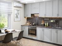 Кухонный гарнитур Сканди-03  260х60х234/Grey Softwood