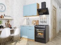 Кухонный гарнитур Ницца-05  100х60х214/Голубой