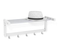 Вешалка 65х25х26,5/Беленый/Алюм.Мет