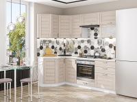 Кухонный гарнтитур Лофт-03  120/220х60х214/Cappuccino Veralinga