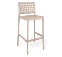 Стул барный 49,5х50х103,4/Молочный Какао