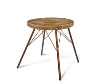 Табурет 45,5х46,5х47/Дуб Брашированный/Медный