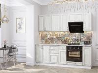 Кухонный гарнитур Шале-01  220х60х214/White Dreamline