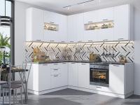 Кухонный гарнитур Флэт-02  170/240х60х234/White In 2S