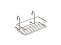 Полка одноярусная малая /Хром