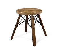 Табурет 43х43х46,5/Дуб Брашированный/Темный Орех