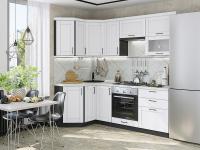 Кухонный гарнтитур Лофт-03  120/220х60х214/Super White