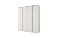 Шкаф 4DG 182,4х60,6х209,5 Персидкий жемчуг/Мадура