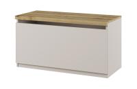 Тумба для обуви 1D 87,6х41х48,4 Персидский жемчуг/Дуб Наварра