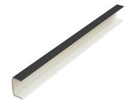 Заглушка торцевая для цоколя ПВХ /Graphite