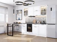 Кухонный гарнитур Дублин-03 195х60х214/Special White