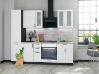 Кухонный гарнтитур Лофт-02  240х60х214/Super White