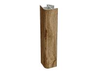 Угол для цоколя ПВХ 90 гр. /Дуб Вотан