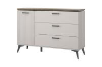 Тумба 1D3S 130,6х39,4х88,4 Персидский жемчуг/Амарок