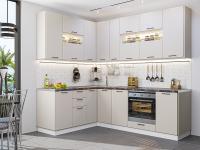 Кухонный гарнитур Флэт-02  170/240х60х234/Cashmere In 2S