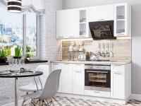 Кухонный гарнитур Барселона-01  180х60х214/Белый