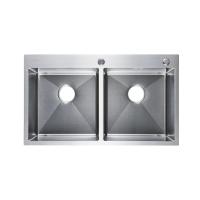 Врезная мойка 86х50,5х20/Нержавеющая сталь