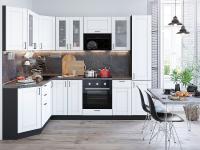 Кухонный гарнтитур Лофт-04  170/260х60х214/Super White