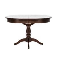 Стол раздвижной Вермонт 84х120х76,5/Орех шоколадный