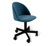 Кресло компьютерное 49х53х83,5/Тихий Океан/Черный Муар