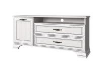 Тумба TV 1D2SN 130х37х62,4/Вудлайн кремовый