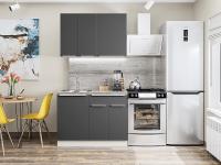 Кухонный гарнитур Фьюжн-05  110х60х214/Stormy Silk