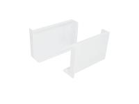 Декоративная накладка ABS (компл. 2 шт.) /Белый