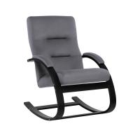Кресло-качалка Милано 68,5х80х100 Венге/Серый
