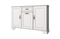 Тумба 3D1S 139х37х90,1/Вудлайн кремовый