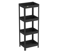 Стеллаж 36,5х28х100/Черный