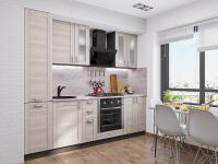 Кухонный гарнитур Лофт-02  240х60х214/Cappuccino Veralinga