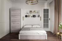 Спальня К-7 Оливия 261х206х217 Вудлайн кремовый/Дуб анкора