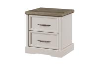 Тумба прикроватная 2S 47,8х39,3х50,5 Персидский жемчуг/Каньон