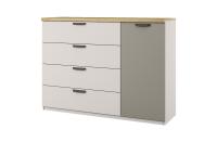 Тумба 1D4S 130х41х96,5 Персидский жемчуг/Ирл.ликер