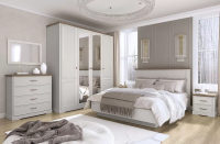 Спальня К-2 Тоскана 309,4х262,9х230,5 Персидский жемчуг/Каньон
