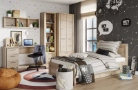 Детская/Подростковая К-1 Доорсет 275,4х127,3х210,4/Дуб Наварра