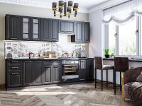 Кухонный гарнитур Прага-02  280х60х214/Венге премиум