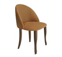 Стул кухонный 49х53х76,5/Горчичный/Темный Орех/Черный Муар