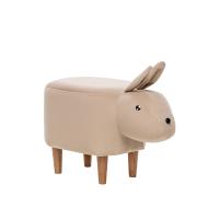 Пуф Зайчик 33х63х41/Бежевый