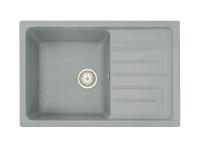 Мойка врезная 1Ч1К 75х49,5х19 /Серый