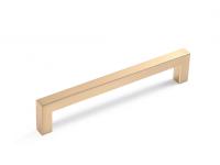 Ручка-скоба QUADRA.128/Матовое золото