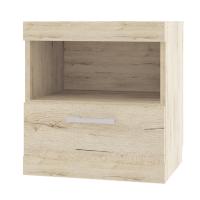 Тумба  прикроватная 1S 45,1х35,4х48,4/Дуб Санремо