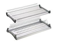 Посудосушитель 2-х уровневый 80х27,5/Хром