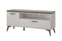 Тумба TV 1D1SN 130,6х39,4х58,4 Персидский жемчуг/Амарок