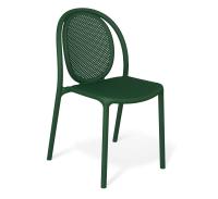 Стул пластиковый 47х58х82/Темно-Зеленый Ral 6028