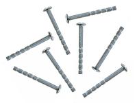 Винт мебельный сегментный (20 шт.) /Цинк