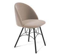 Стул кухонный 53х49х79,5/Латте/Черный Муар