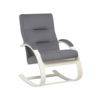 Кресло-качалка Милано 68,5х80х100 Слоновая кость/Серый