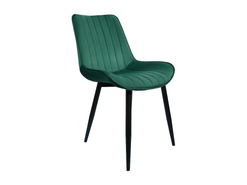 Стул Джед 53,5х64х86 Черный/Emerald V218 фото в интернет-магазине BestWood